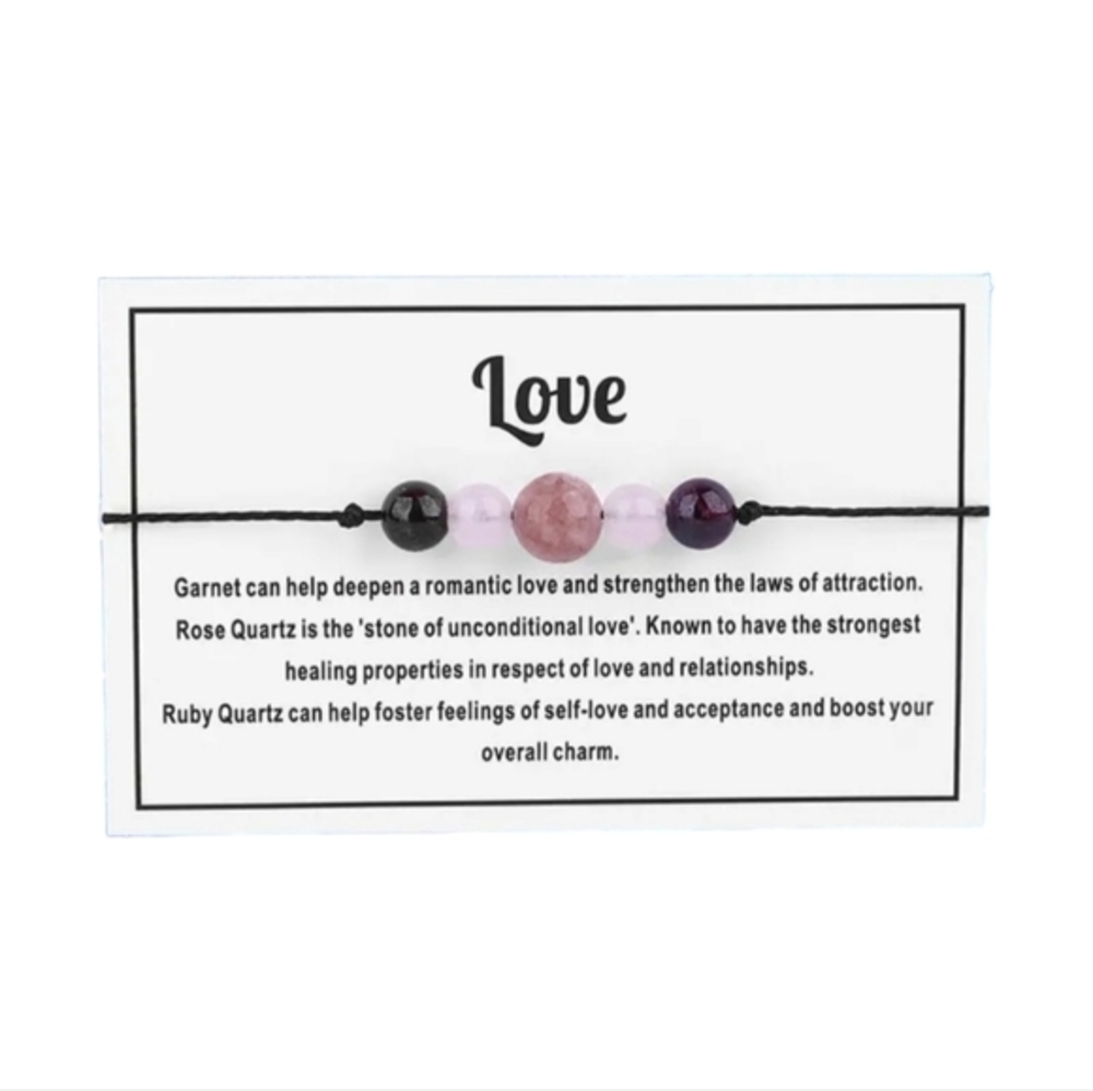 Healing Crystal Stone Beads Bracelets‎
